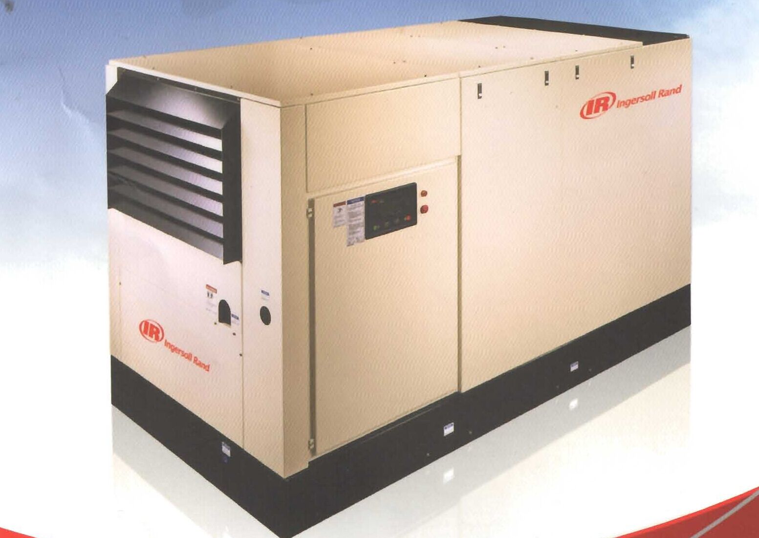 美国英格索兰180-350kW / 250-500hp 2stg双级压缩螺杆式空压机